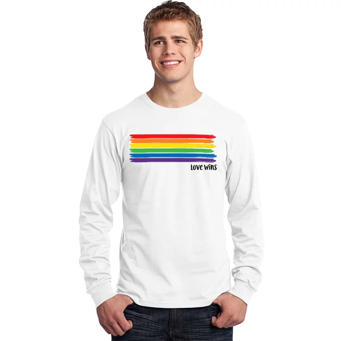 Love Wins Funny Long Sleeve Shirt