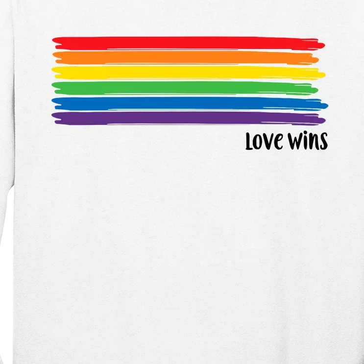 Love Wins Funny Long Sleeve Shirt