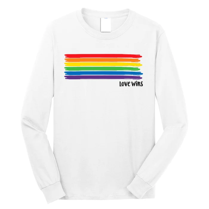 Love Wins Funny Long Sleeve Shirt