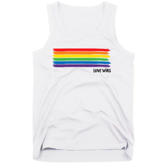 Love Wins Funny Tank Top