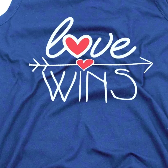 Love Wins Gift Surprise For Your Friend Cool Gift Tank Top