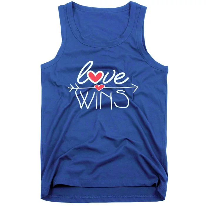 Love Wins Gift Surprise For Your Friend Cool Gift Tank Top