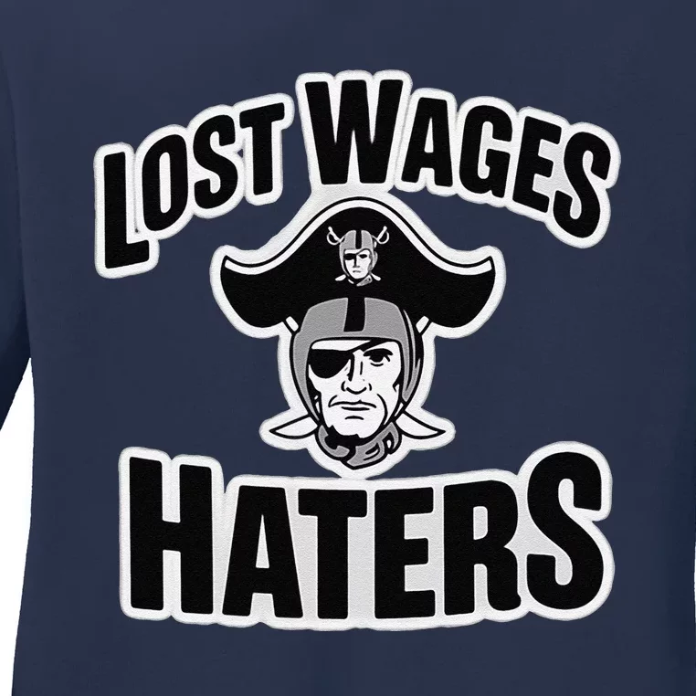 Lost Wages Haters Ladies Long Sleeve Shirt