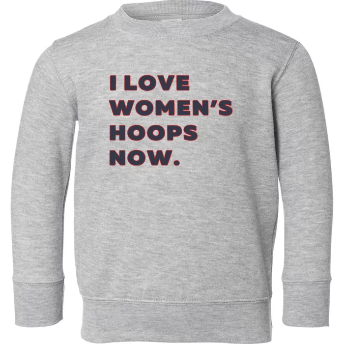 Love Women Hoops Storrs Ct Toddler Sweatshirt