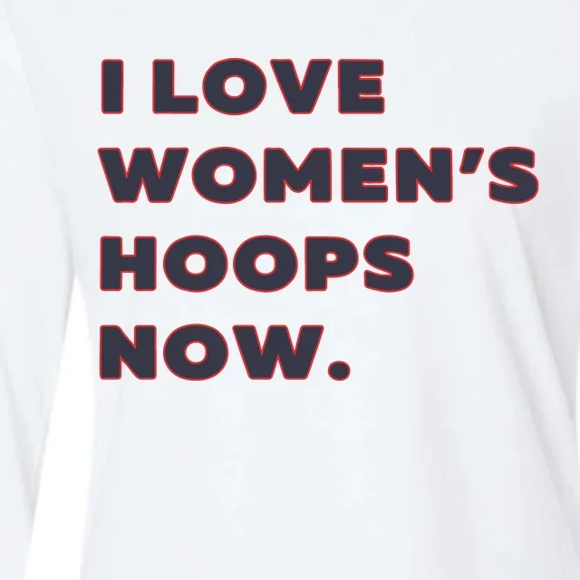 Love Women Hoops Storrs Ct Womens Cotton Relaxed Long Sleeve T-Shirt