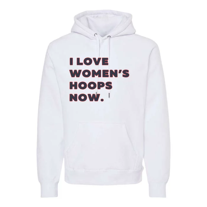 Love Women Hoops Storrs Ct Premium Hoodie