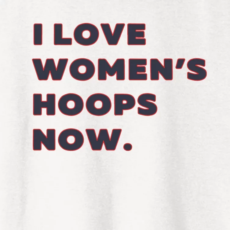 Love Women Hoops Storrs Ct Women's Crop Top Tee