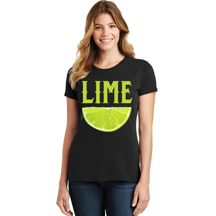 Lime Wedge Halloween Group Matching Costume DIY Last Minute Women's T-Shirt