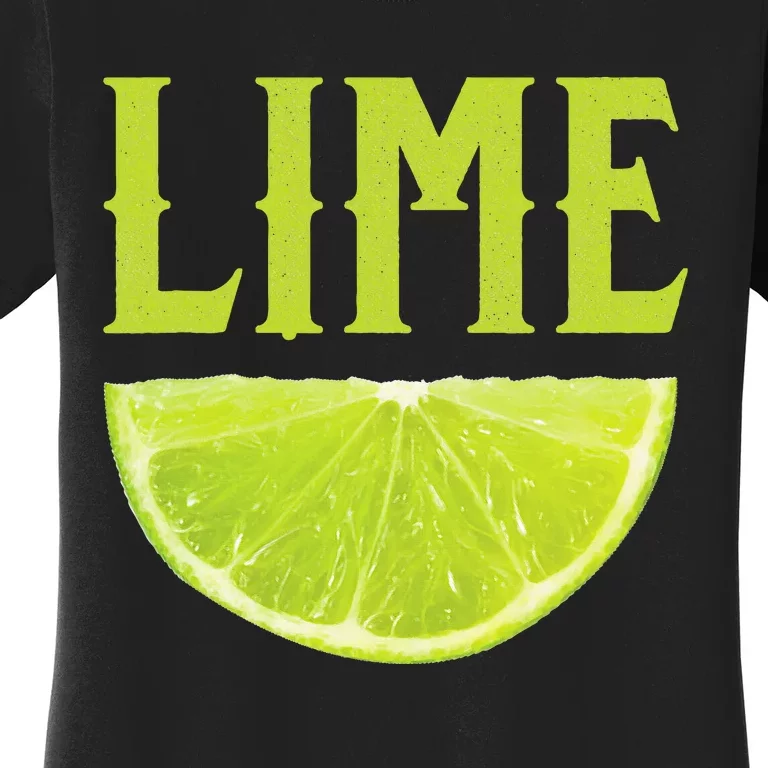 Lime Wedge Halloween Group Matching Costume DIY Last Minute Women's T-Shirt