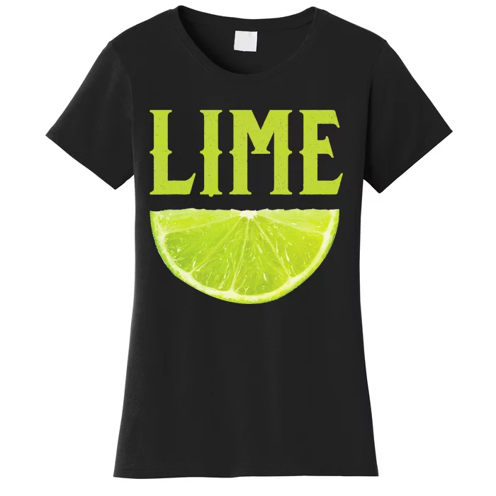 Lime Wedge Halloween Group Matching Costume DIY Last Minute Women's T-Shirt