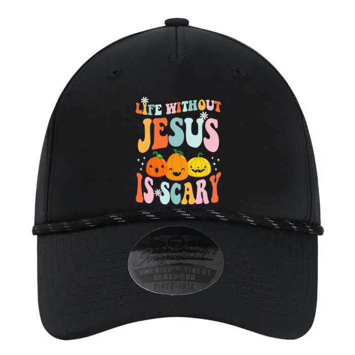 Life Without Jesus Is Scary Fun Halloween Pumpkin Christian Catholic Performance The Dyno Cap