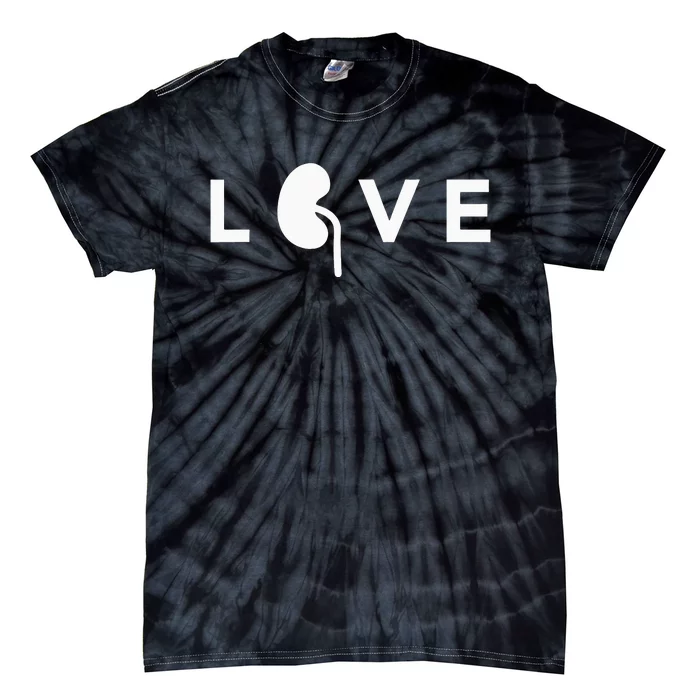 Love World Kidney Day Awareness Campaign Saying Tie-Dye T-Shirt