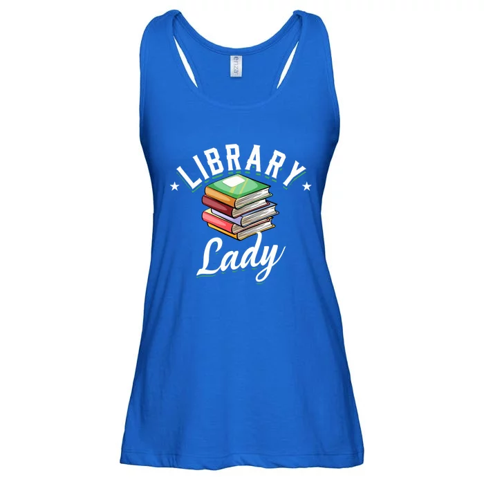 Library Workers Library Lady Librarians School Librarians Gift Ladies Essential Flowy Tank