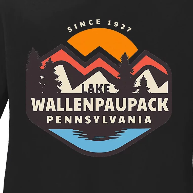 Lake Wallenpaupack Ladies Long Sleeve Shirt