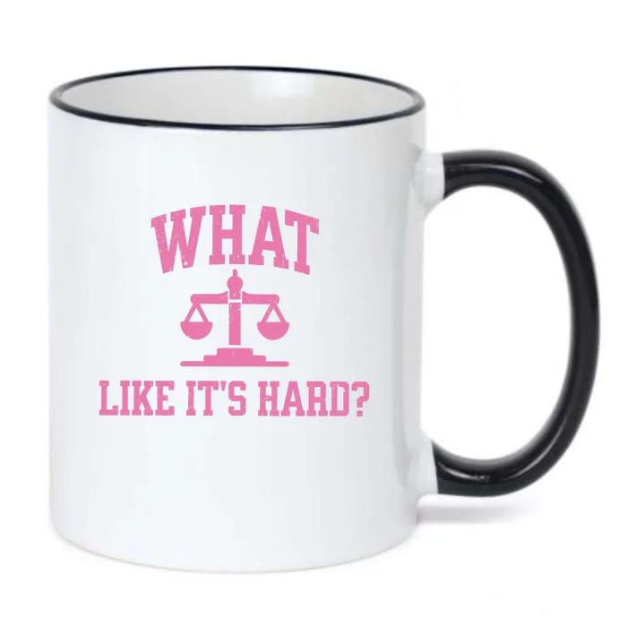 Lawyer What Like ItS Hard Black Color Changing Mug