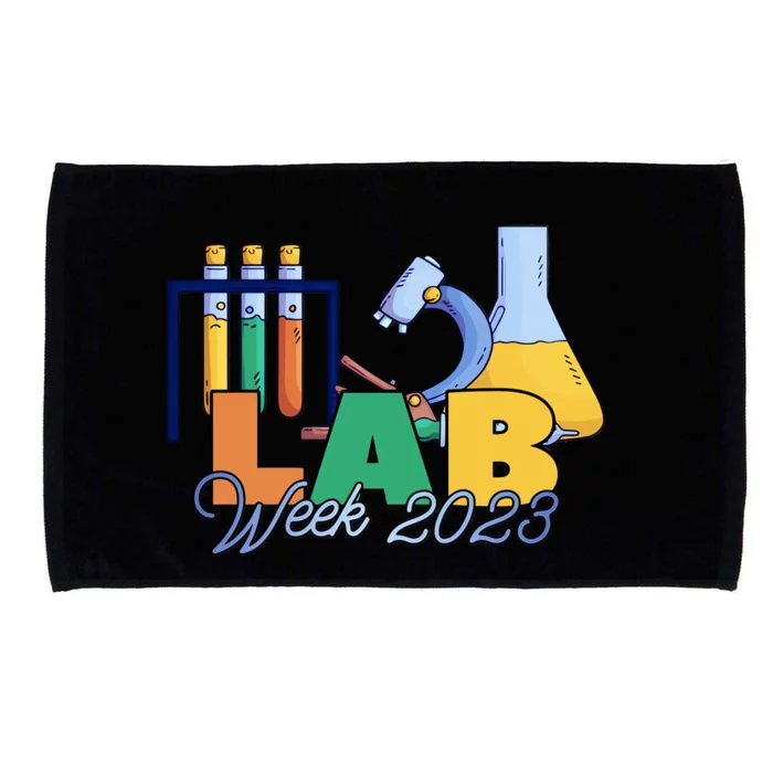 Lab Week Lab Life For Medical Laboratory Hospital Office Staff Microfiber Hand Towel