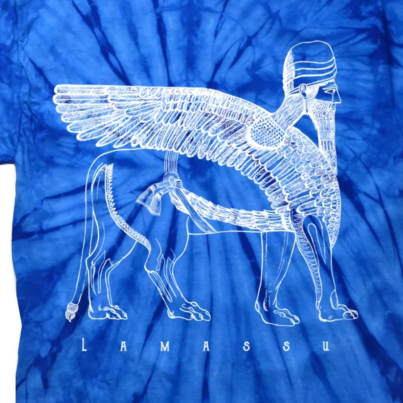 Lamassu Winged Lion Assyrian Sumerian Mesopotamia Gift Tie-Dye T-Shirt