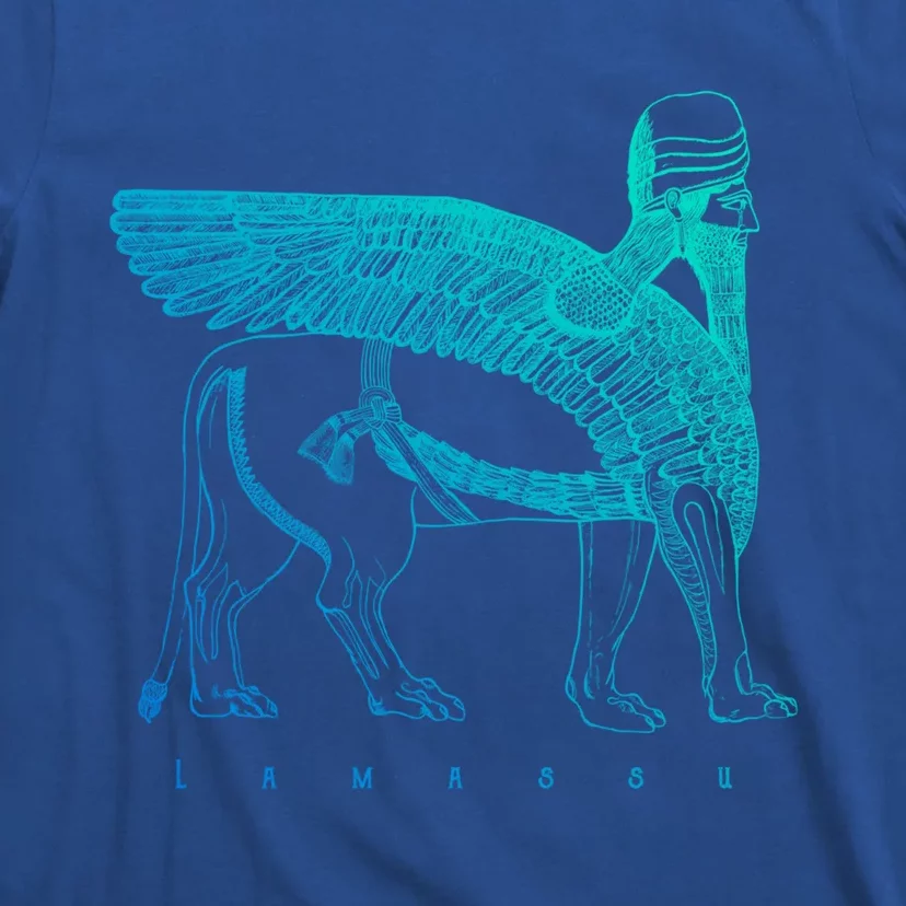 Lamassu Winged Lion Assyrian Sumerian Mesopotamia Gift T-Shirt