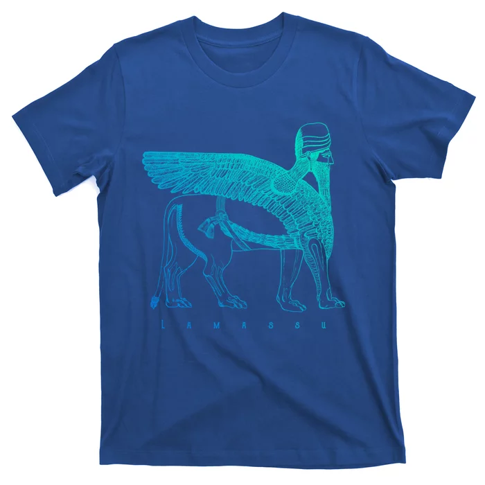 Lamassu Winged Lion Assyrian Sumerian Mesopotamia Gift T-Shirt