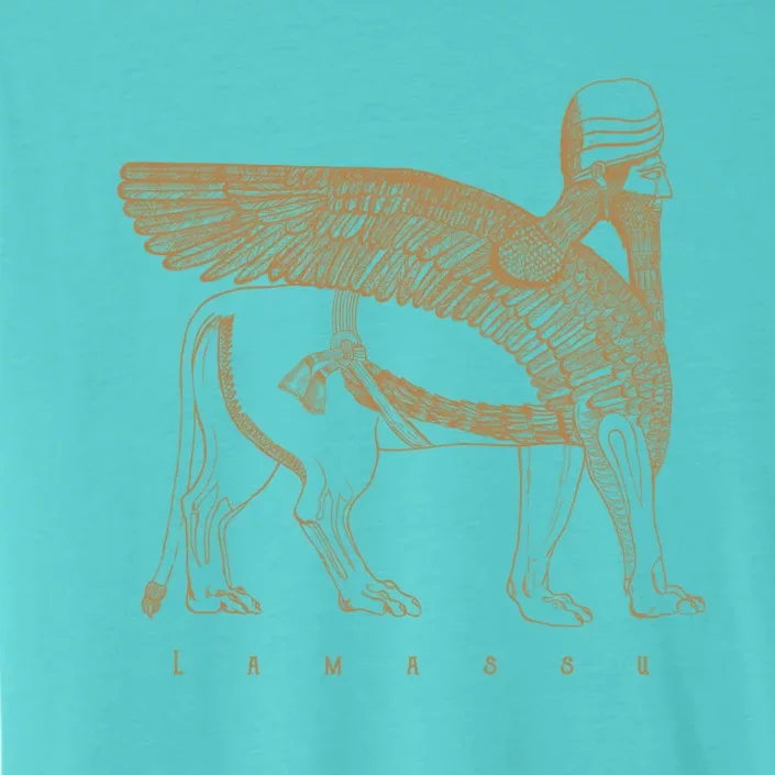 Lamassu Winged Lion Assyrian Sumerian Mesopotamia Gift ChromaSoft Performance T-Shirt