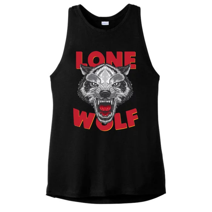 Lone Wolf Ladies Tri-Blend Wicking Tank