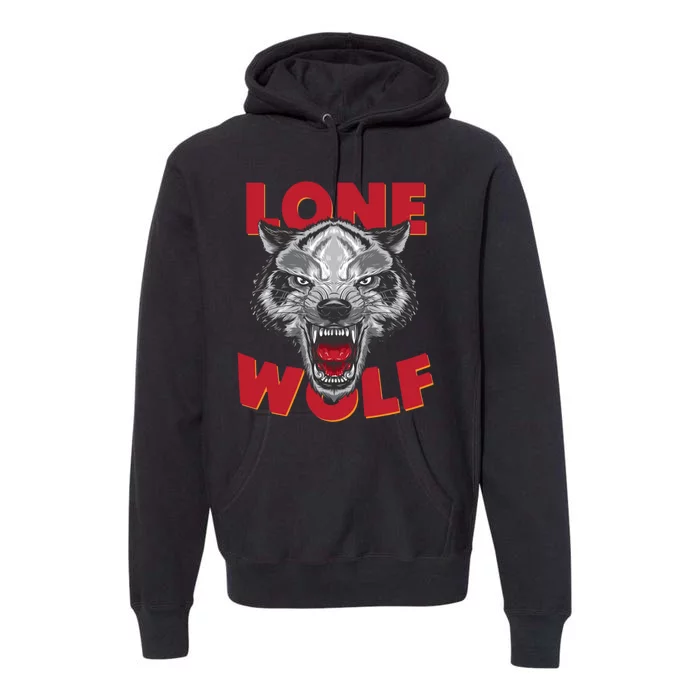 Lone Wolf Premium Hoodie