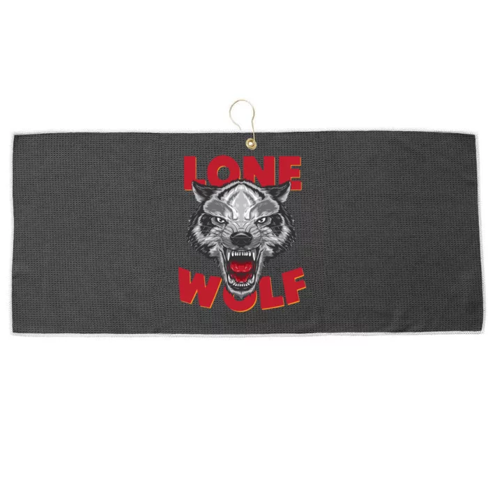 Lone Wolf Large Microfiber Waffle Golf Towel