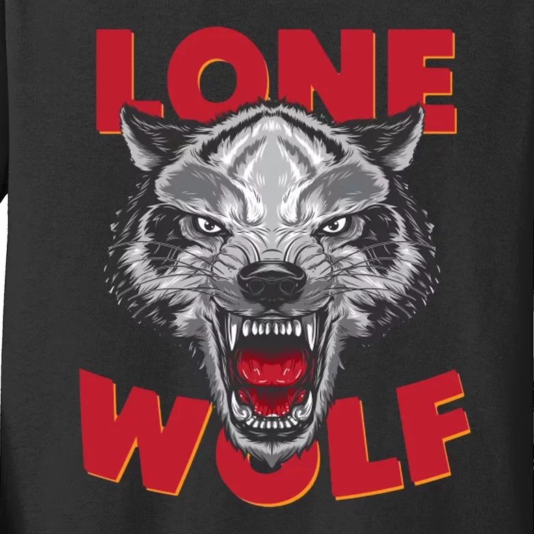 Lone Wolf Kids Long Sleeve Shirt