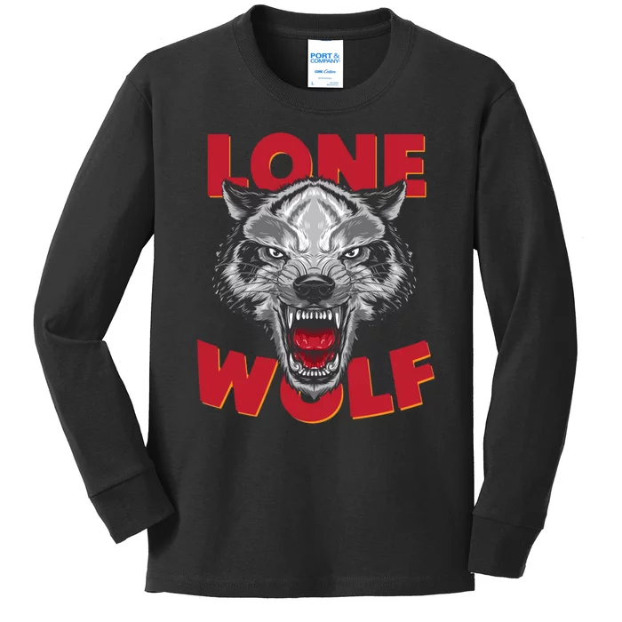 Lone Wolf Kids Long Sleeve Shirt