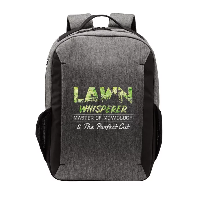 Lawn Whisperer Master Of Mowology Vector Backpack