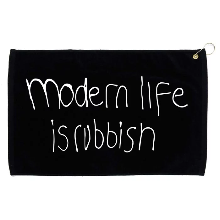 Limited Wearing Modern Life Is Rubbish Grommeted Golf Towel