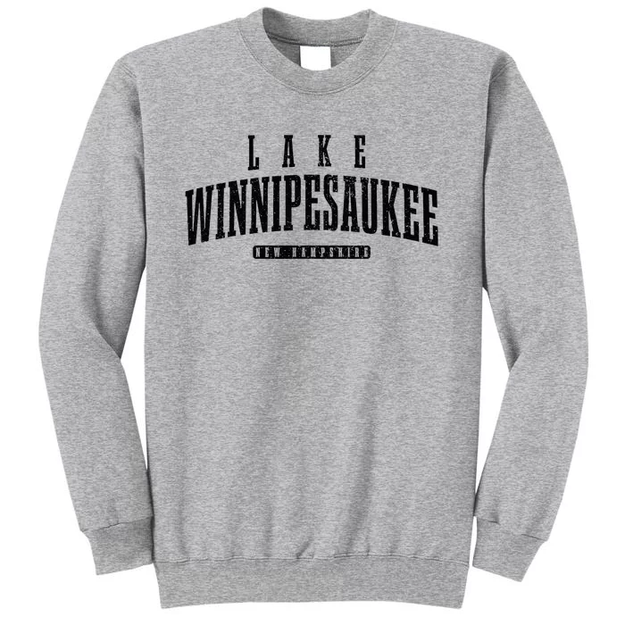 Lake Winnipesaukee New Hampshire Vintage Tall Sweatshirt