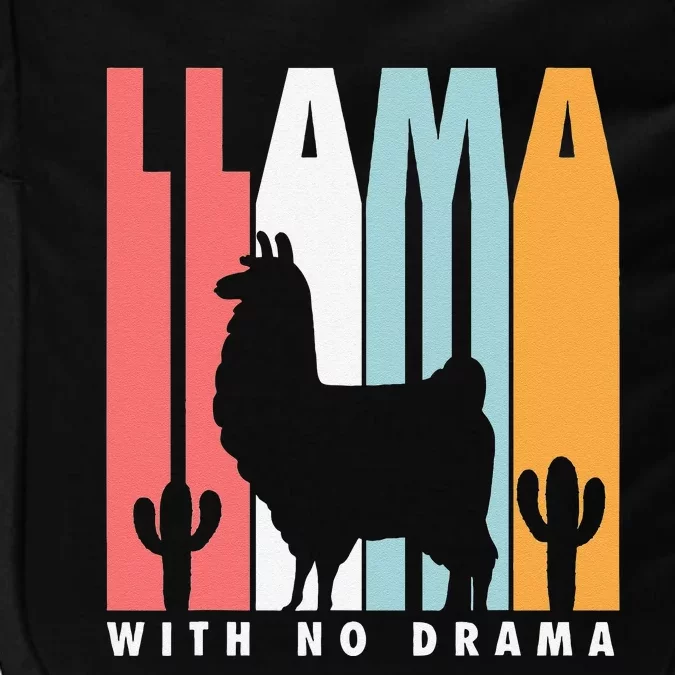 Llama With No Drama No Drama Llama Impact Tech Backpack