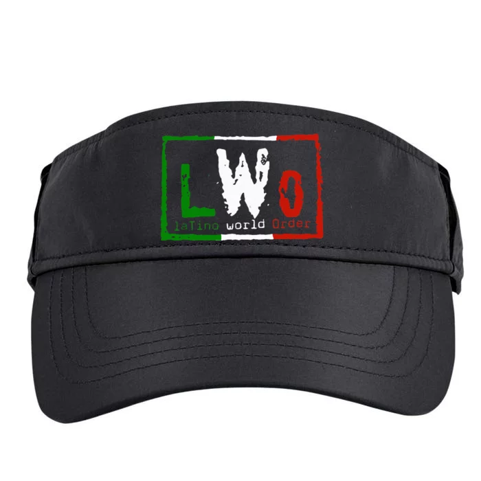 Latino World Order Family Matching Outfits Adult Drive Performance Visor