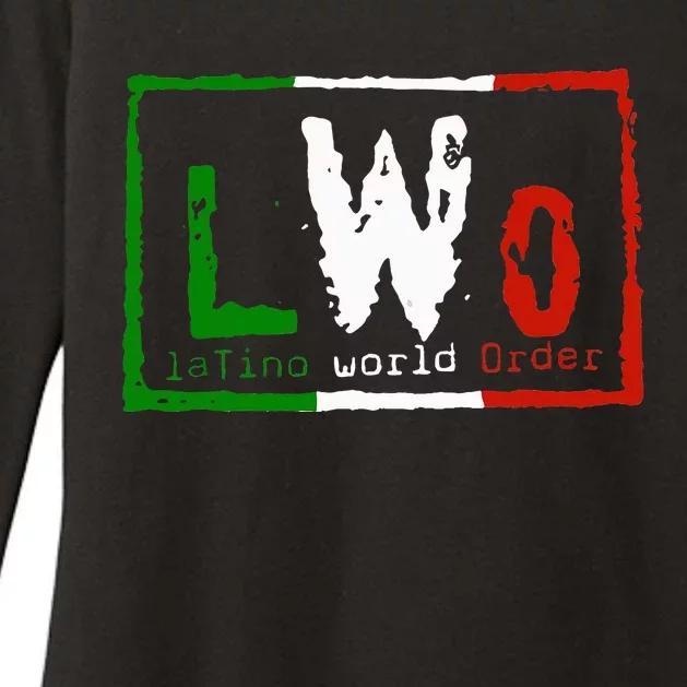 Latino World Order Family Matching Outfits Womens CVC Long Sleeve Shirt