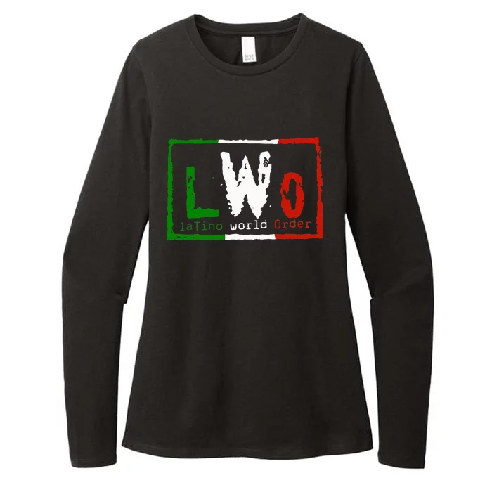 Latino World Order Family Matching Outfits Womens CVC Long Sleeve Shirt