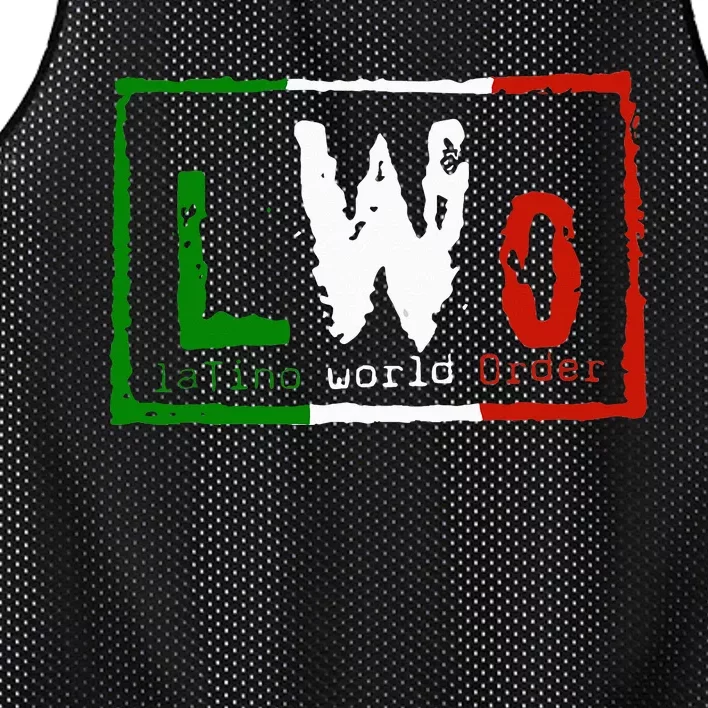 Latino World Order Family Matching Outfits Mesh Reversible Basketball Jersey Tank