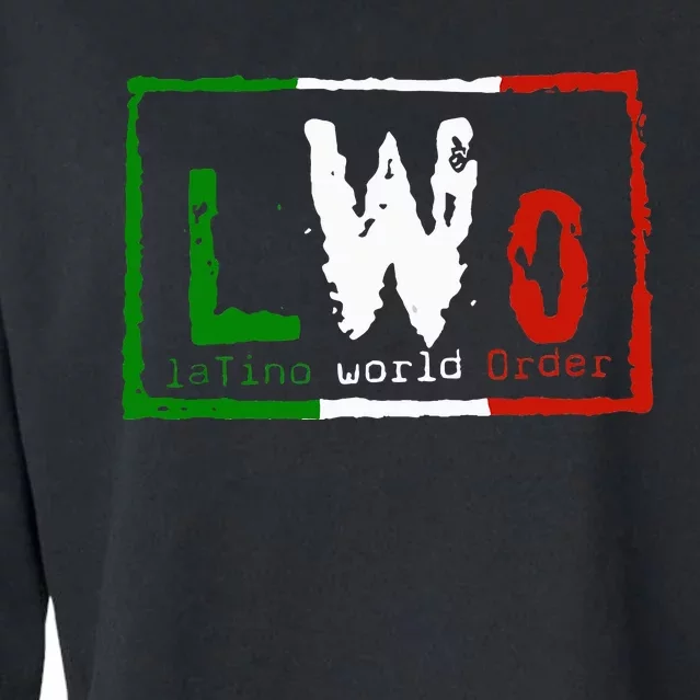 Latino World Order Family Matching Outfits Cropped Pullover Crew