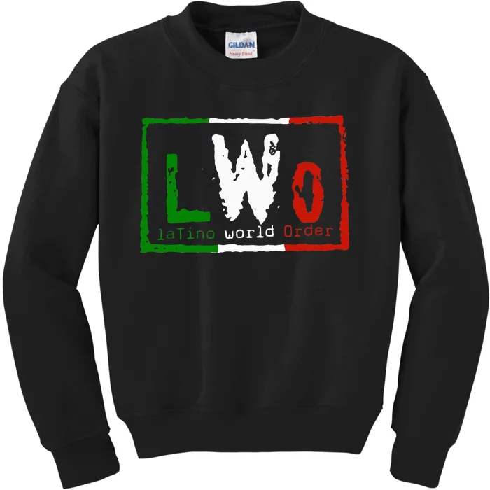 Latino World Order Family Matching Outfits Kids Sweatshirt