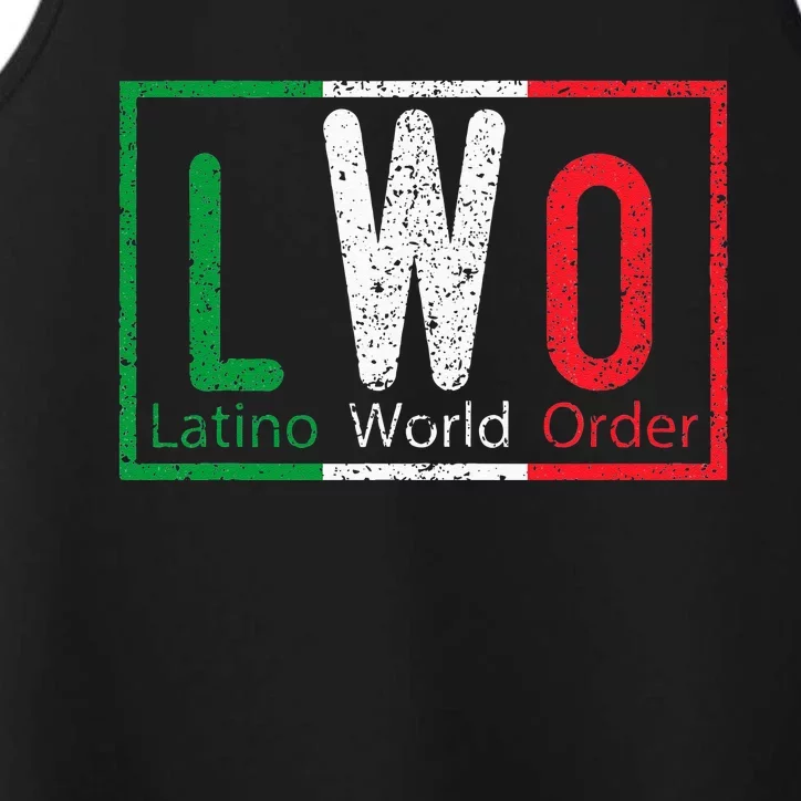 Latino World Order Performance Tank