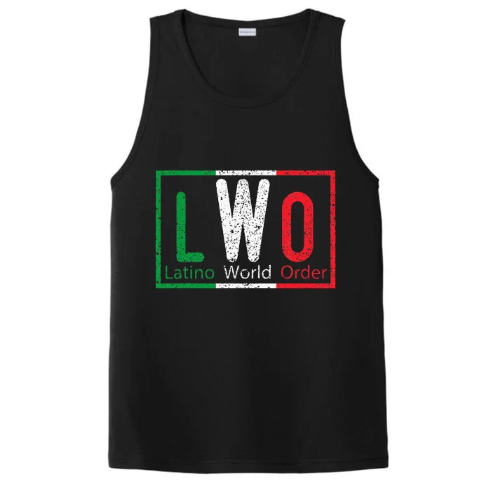 Latino World Order Performance Tank