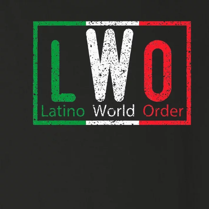 Latino World Order Toddler Long Sleeve Shirt