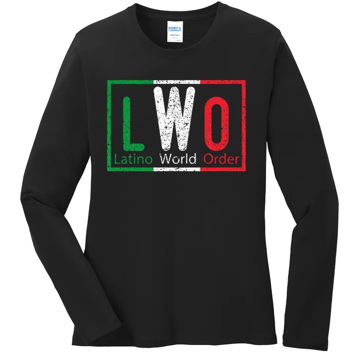 Latino World Order Ladies Long Sleeve Shirt