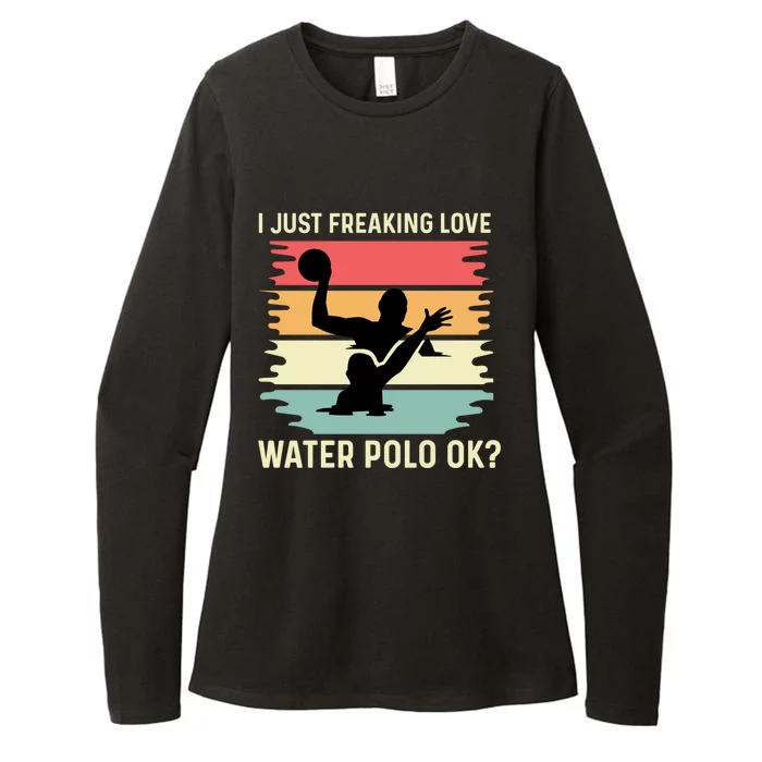 Love Water Polo Active Person Cool Gift Womens CVC Long Sleeve Shirt