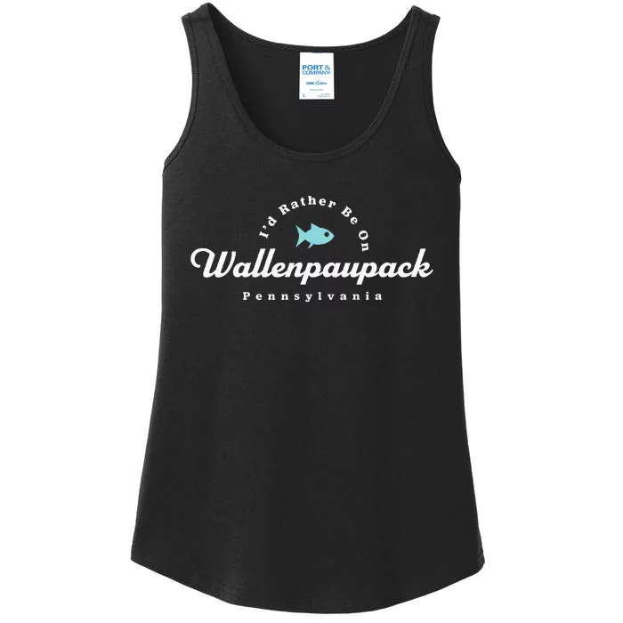 Lake Wallenpaupack Pennsylvania Ladies Essential Tank