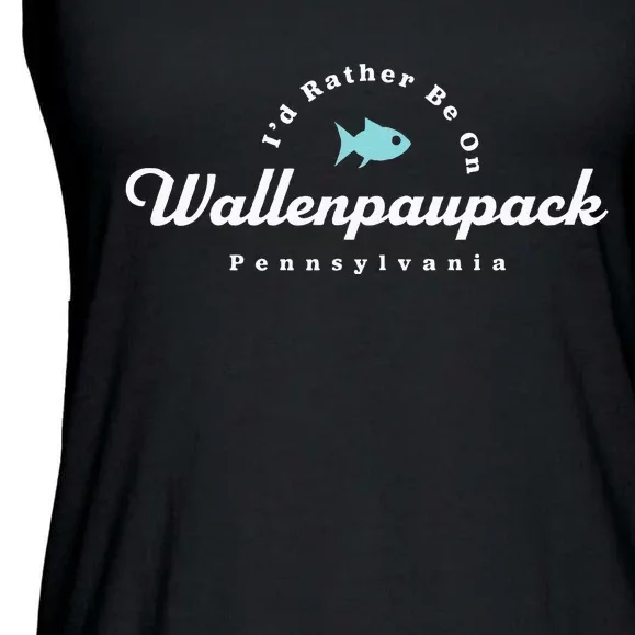 Lake Wallenpaupack Pennsylvania Ladies Essential Flowy Tank