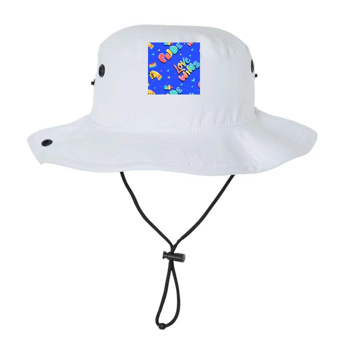 Love Wins Pride Month Rainbow Flag Legacy Cool Fit Booney Bucket Hat