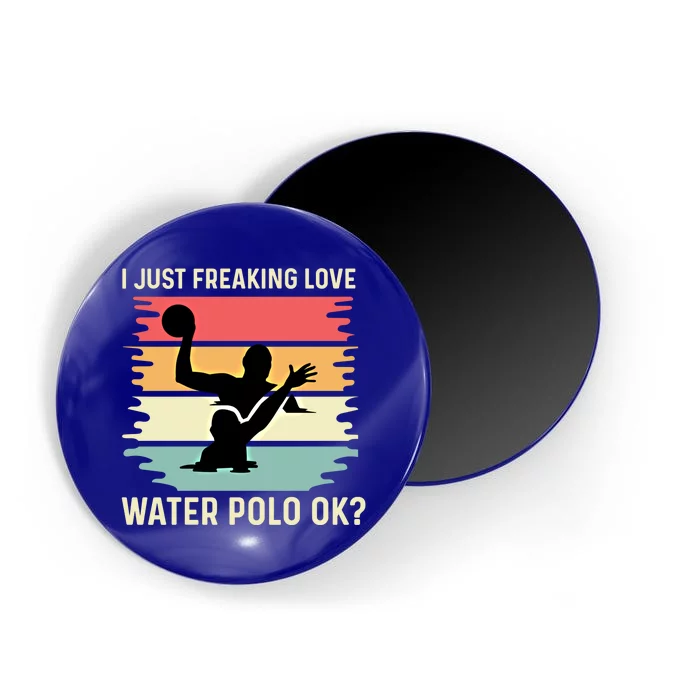 Love Water Polo Active Person Gift Magnet