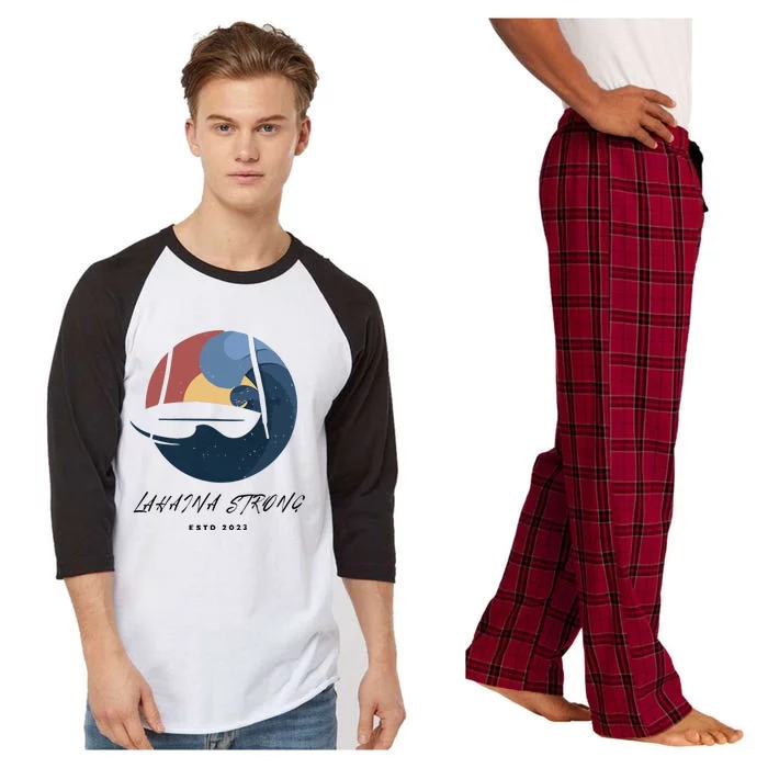 Lahaina Wildfire Rebuild Reviving The Heart Of Maui Raglan Sleeve Pajama Set