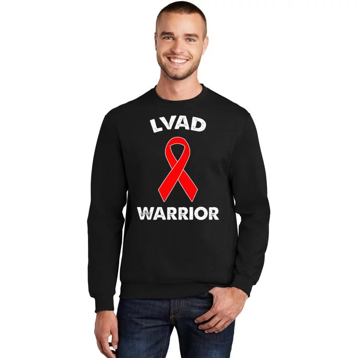 LVAD Warrior  Redribbon Day LVAD Tall Sweatshirt